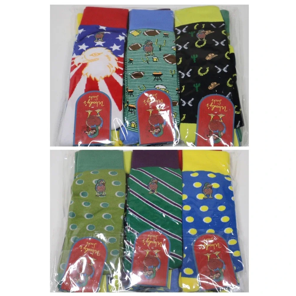 Woody's Men's 6 Pack of Socks